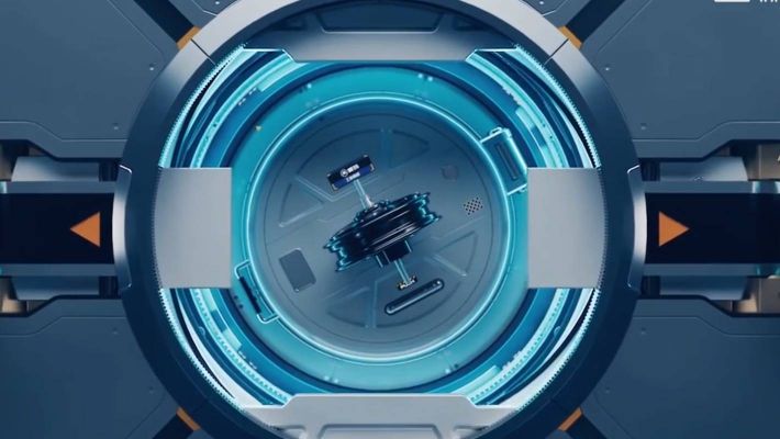 電動車凸極電機三維動畫產品片